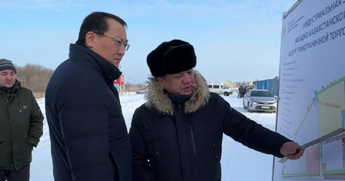 Вице-министр торговли и интеграции Республики Казахстан посетил индустриальную зону «ЦТТ «Евразия»